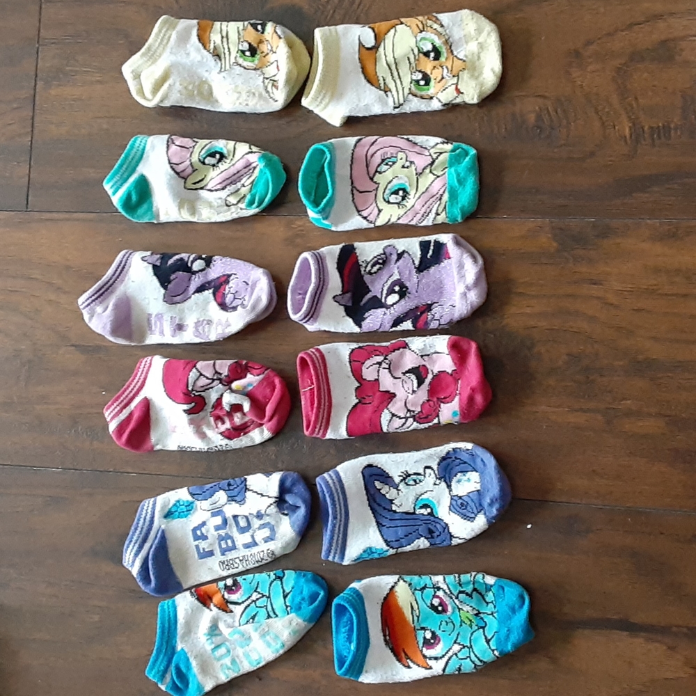 My little pony socks.